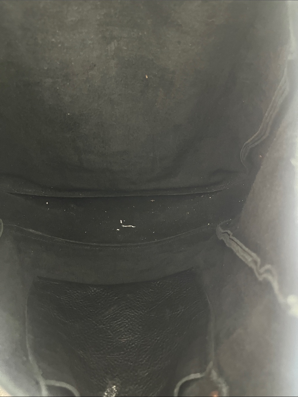 KMM & CO Black Leather Tote with Copper Stud Details - Picture 6 of 13